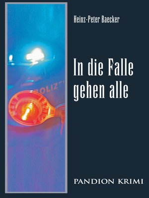 cover image of In die Falle gehen alle
